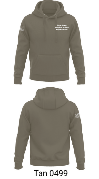 Hoodie, Dearborn Heights Police Department, Police, Teamtime, Team time, sublimation, custom sports apparel, team uniforms, spirit wear, spiritwear, sports uniforms, custom shirts, team store, custom team store, fundraiser sports, apparel fundraiser