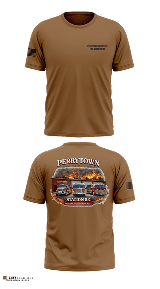 Short Sleeve Performance Shirt, Perrytown Volunteer Fire Department, Fire Department, Teamtime, Team time, sublimation, custom sports apparel, team uniforms, spirit wear, spiritwear, sports uniforms, custom shirts, team store, custom team store, fundraiser sports, apparel fundraiser