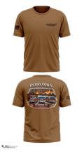 Perrytown Volunteer Fire Department 34251543 Old School Cotton Feel Shirt - 1