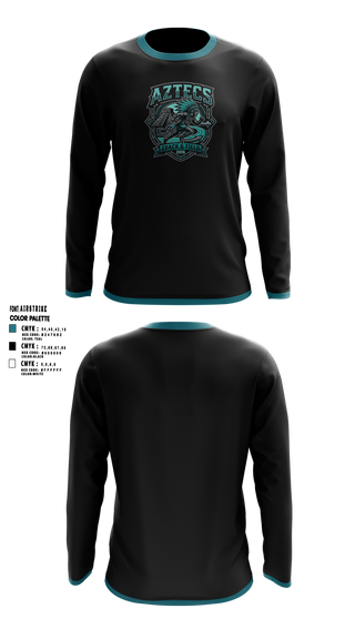 Long Sleeve Performance Shirt, Mendota Aztecs, Track & Field, Teamtime, Team time, sublimation, custom sports apparel, team uniforms, spirit wear, spiritwear, sports uniforms, custom shirts, team store, custom team store, fundraiser sports, apparel fundraiser