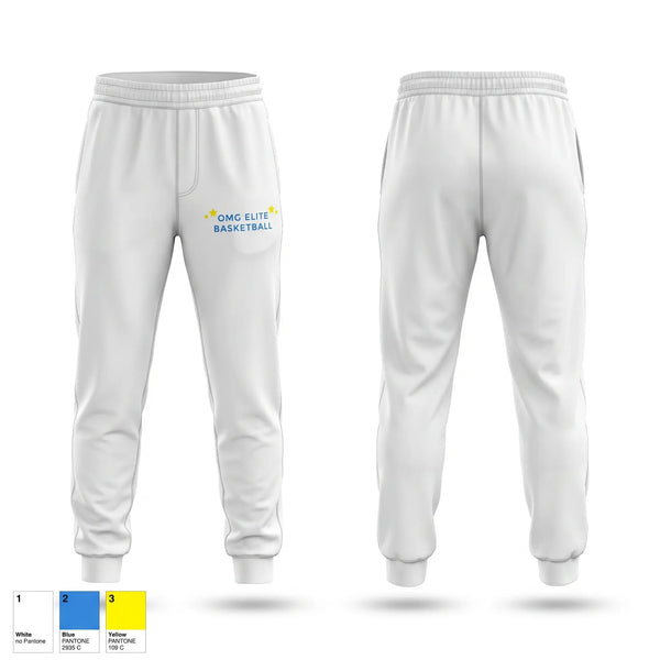 Sweatpants, OMG ELITE, Men's Basketball, Teamtime, Team time, sublimation, custom sports apparel, team uniforms, spirit wear, spiritwear, sports uniforms, custom shirts, team store, custom team store, fundraiser sports, apparel fundraiser