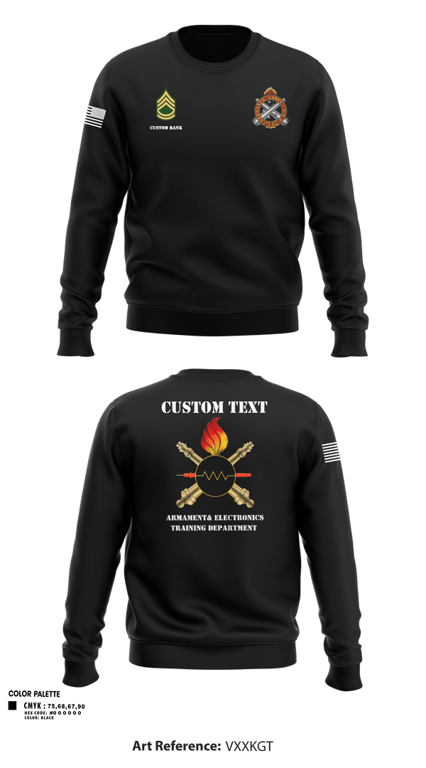 Crew Neck Sweatshirt, AETD, Army, Teamtime, Team time, sublimation, custom sports apparel, team uniforms, spirit wear, spiritwear, sports uniforms, custom shirts, team store, custom team store, fundraiser sports, apparel fundraiser
