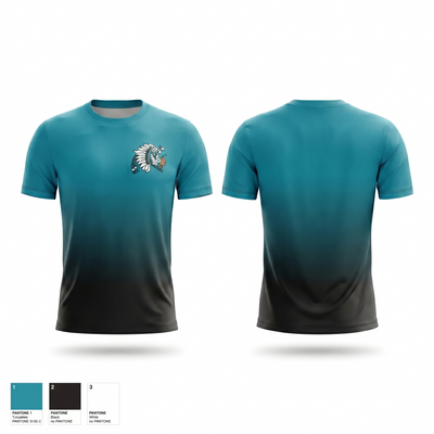 Mendota Aztecs 45908092 Short Sleeve Performance Shirt - 2
