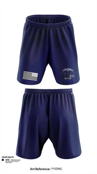 Athletic Shorts With Pockets, South Carolina Police K9 Association, Police, Teamtime, Team time, sublimation, custom sports apparel, team uniforms, spirit wear, spiritwear, sports uniforms, custom shirts, team store, custom team store, fundraiser sports, apparel fundraiser