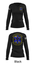 Civil Air Patrol Minnesota Wing Health Service 76521754 Women's Long Sleeve V-neck Shirt - 23