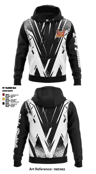 Hoodie, Falcon Middle School Basketball, Women's Basketball, Teamtime, Team time, sublimation, custom sports apparel, team uniforms, spirit wear, spiritwear, sports uniforms, custom shirts, team store, custom team store, fundraiser sports, apparel fundraiser