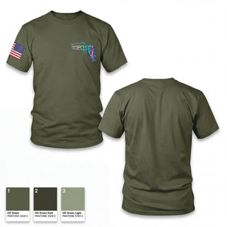Old School Cotton Feel Shirt, Crime Gun Intelligence Unit, Police, Teamtime, Team time, sublimation, custom sports apparel, team uniforms, spirit wear, spiritwear, sports uniforms, custom shirts, team store, custom team store, fundraiser sports, apparel fundraiser