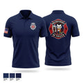 Bulloch county fire department Short Sleeve Performance Polo - 1
