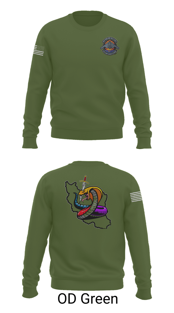 Crew Neck Sweatshirt, Iran DCIT, Army, Teamtime, Team time, sublimation, custom sports apparel, team uniforms, spirit wear, spiritwear, sports uniforms, custom shirts, team store, custom team store, fundraiser sports, apparel fundraiser