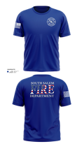 South Salem fire department Old School Cotton Feel Shirt - 21