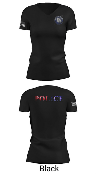 Womens Short Sleeve Vneck Shirt, Henry County Police Department, Police, Teamtime, Team time, sublimation, custom sports apparel, team uniforms, spirit wear, spiritwear, sports uniforms, custom shirts, team store, custom team store, fundraiser sports, apparel fundraiser
