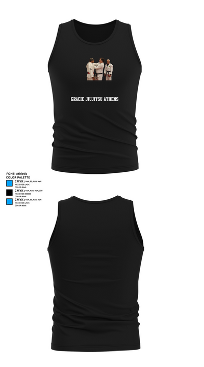 Gracie JiuJitsu Athens 70978792 Tank Top - 32
