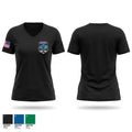 Bottineau Ambulance District Women's Short Sleeve V-neck Shirt - 1