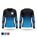 Olympic City Track Club 78162877 Women's Long Sleeve V-neck Shirt - 1