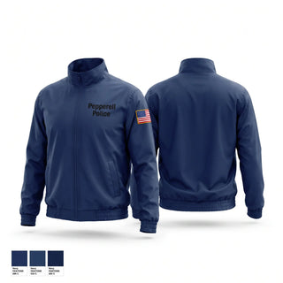 Windbreaker, Pepperell Police, Police, Teamtime, Team time, sublimation, custom sports apparel, team uniforms, spirit wear, spiritwear, sports uniforms, custom shirts, team store, custom team store, fundraiser sports, apparel fundraiser