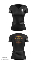 12 LCT 56677992 Women's Short Sleeve V-neck Shirt - 21
