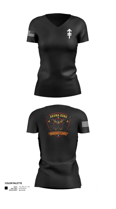 12 LCT 56677992 Women's Short Sleeve V-neck Shirt - 21
