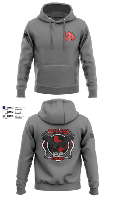 Cy creek fire 22 83530628 Hoodie - 2