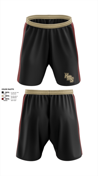 KMS Barnstomers 35452679 Athletic Shorts With Pockets - 1