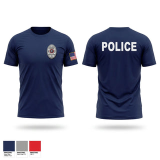 Short Sleeve Performance Shirt, Palm Valley Police Department, Police, Teamtime, Team time, sublimation, custom sports apparel, team uniforms, spirit wear, spiritwear, sports uniforms, custom shirts, team store, custom team store, fundraiser sports, apparel fundraiser