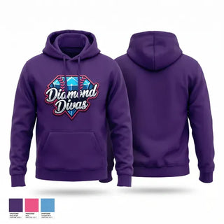 Hoodie, Diamond Divas, Softball, Teamtime, Team time, sublimation, custom sports apparel, team uniforms, spirit wear, spiritwear, sports uniforms, custom shirts, team store, custom team store, fundraiser sports, apparel fundraiser