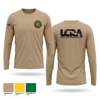 Long Sleeve Performance Shirt, LOWER COLORADO RIVER AUTHORITY, Police, Teamtime, Team time, sublimation, custom sports apparel, team uniforms, spirit wear, spiritwear, sports uniforms, custom shirts, team store, custom team store, fundraiser sports, apparel fundraiser