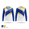 Bluestem Senior High School Basketball 14224651 Women's Long Sleeve V-neck Shirt - 1