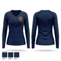 Lumberton PD Women's Long Sleeve V-neck Shirt - 1
