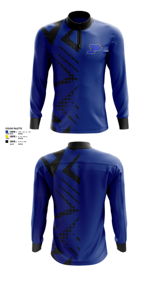 Quarter Zip Jacket, Parlier High School Basketball, Men's Basketball, Teamtime, Team time, sublimation, custom sports apparel, team uniforms, spirit wear, spiritwear, sports uniforms, custom shirts, team store, custom team store, fundraiser sports, apparel fundraiser