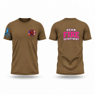 Old School Cotton Feel Shirt, Osan Fire Department, Fire Department, Teamtime, Team time, sublimation, custom sports apparel, team uniforms, spirit wear, spiritwear, sports uniforms, custom shirts, team store, custom team store, fundraiser sports, apparel fundraiser