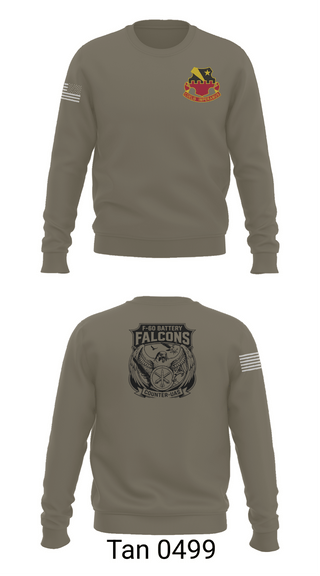 Crew Neck Sweatshirt, F-60th ADA, Army, Teamtime, Team time, sublimation, custom sports apparel, team uniforms, spirit wear, spiritwear, sports uniforms, custom shirts, team store, custom team store, fundraiser sports, apparel fundraiser