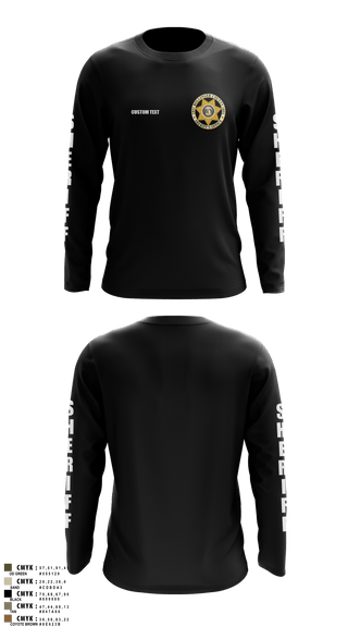 Long Sleeve Performance Shirt, Bollinger County Sheriff’s Office, Police, Teamtime, Team time, sublimation, custom sports apparel, team uniforms, spirit wear, spiritwear, sports uniforms, custom shirts, team store, custom team store, fundraiser sports, apparel fundraiser