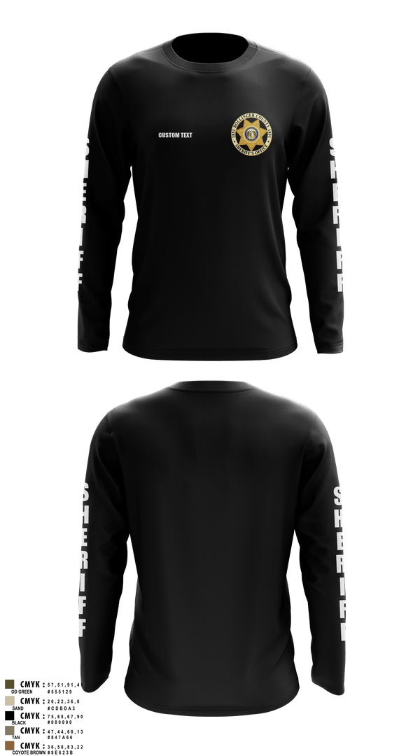 Long Sleeve Performance Shirt, Bollinger County Sheriff’s Office, Police, Teamtime, Team time, sublimation, custom sports apparel, team uniforms, spirit wear, spiritwear, sports uniforms, custom shirts, team store, custom team store, fundraiser sports, apparel fundraiser