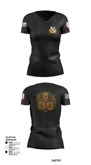 Womens Short Sleeve Vneck Shirt, 317th ECC, Army, Teamtime, Team time, sublimation, custom sports apparel, team uniforms, spirit wear, spiritwear, sports uniforms, custom shirts, team store, custom team store, fundraiser sports, apparel fundraiser