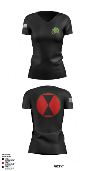 Womens Short Sleeve Vneck Shirt, 2-17 FA Filthy 1st, Army, Teamtime, Team time, sublimation, custom sports apparel, team uniforms, spirit wear, spiritwear, sports uniforms, custom shirts, team store, custom team store, fundraiser sports, apparel fundraiser