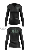 Glencoe Investigations 10943642 Women's Long Sleeve V-neck Shirt - 21