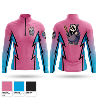 Quarter Zip Jacket, Halloween hippos, Baseball, Teamtime, Team time, sublimation, custom sports apparel, team uniforms, spirit wear, spiritwear, sports uniforms, custom shirts, team store, custom team store, fundraiser sports, apparel fundraiser