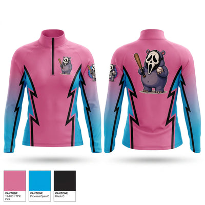 Halloween hippos Quarter Zip Jacket - 1