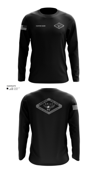 Long Sleeve Performance Shirt, SWAT, Police, Teamtime, Team time, sublimation, custom sports apparel, team uniforms, spirit wear, spiritwear, sports uniforms, custom shirts, team store, custom team store, fundraiser sports, apparel fundraiser