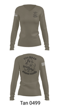 113th MP CO 87551303 Women's Long Sleeve V-neck Shirt - 11