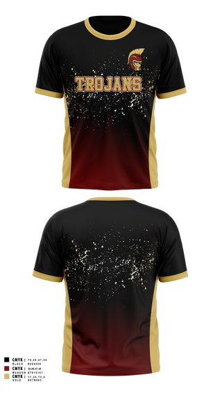 Short Sleeve Performance Shirt, Minnesota State Academy for the Deaf Trojans, Cheer, Teamtime, Team time, sublimation, custom sports apparel, team uniforms, spirit wear, spiritwear, sports uniforms, custom shirts, team store, custom team store, fundraiser sports, apparel fundraiser