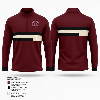 Dowling Catholic 29868559 Quarter Zip Jacket - 1