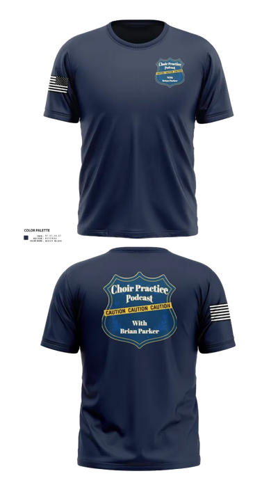 Choir Practice Podcast 63786957 Old School Cotton Feel Shirt - 23