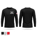 Galesburg Police Department 75591848 Long Sleeve Performance Shirt - 1