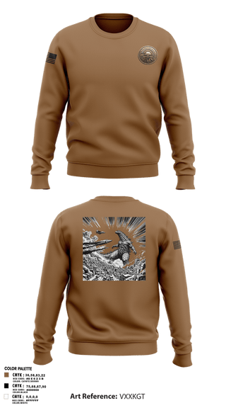 Crew Neck Sweatshirt, Vfa-147, Navy, Teamtime, Team time, sublimation, custom sports apparel, team uniforms, spirit wear, spiritwear, sports uniforms, custom shirts, team store, custom team store, fundraiser sports, apparel fundraiser