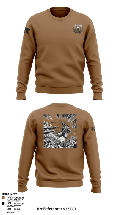 Vfa-147 11634489 Crew Neck Sweatshirt - 1