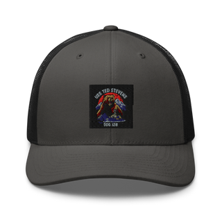 TED STEVENS 69093097 Retro Trucker Hat | Yupoong 6606