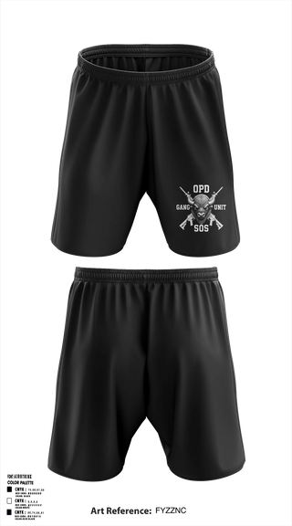 Athletic Shorts With Pockets, South Gang Unit, Police, Teamtime, Team time, sublimation, custom sports apparel, team uniforms, spirit wear, spiritwear, sports uniforms, custom shirts, team store, custom team store, fundraiser sports, apparel fundraiser