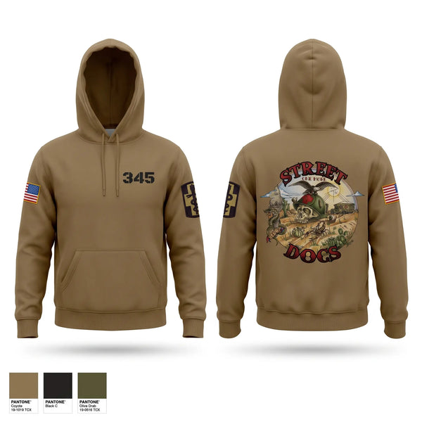 Hoodie, 345th MCGA, Army, Teamtime, Team time, sublimation, custom sports apparel, team uniforms, spirit wear, spiritwear, sports uniforms, custom shirts, team store, custom team store, fundraiser sports, apparel fundraiser