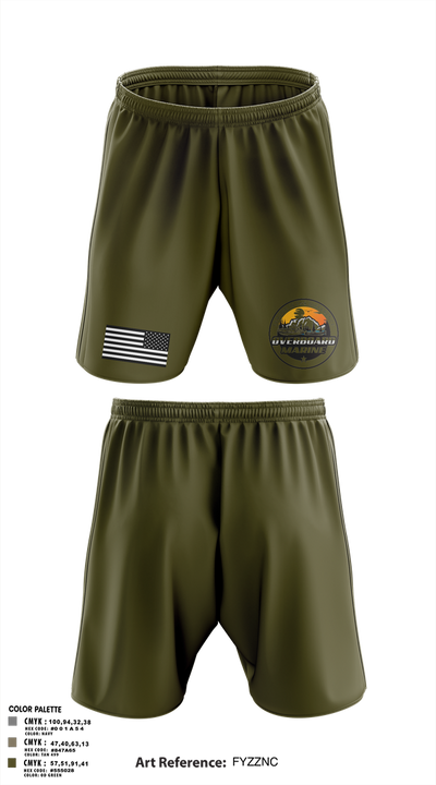 Overboard Marine and RV 25619615 Athletic Shorts With Pockets - 4